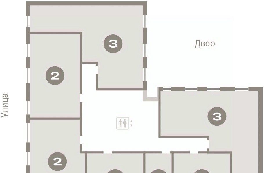 квартира г Омск р-н Кировский ул. Б. Г. Шаронова, 9 фото 2
