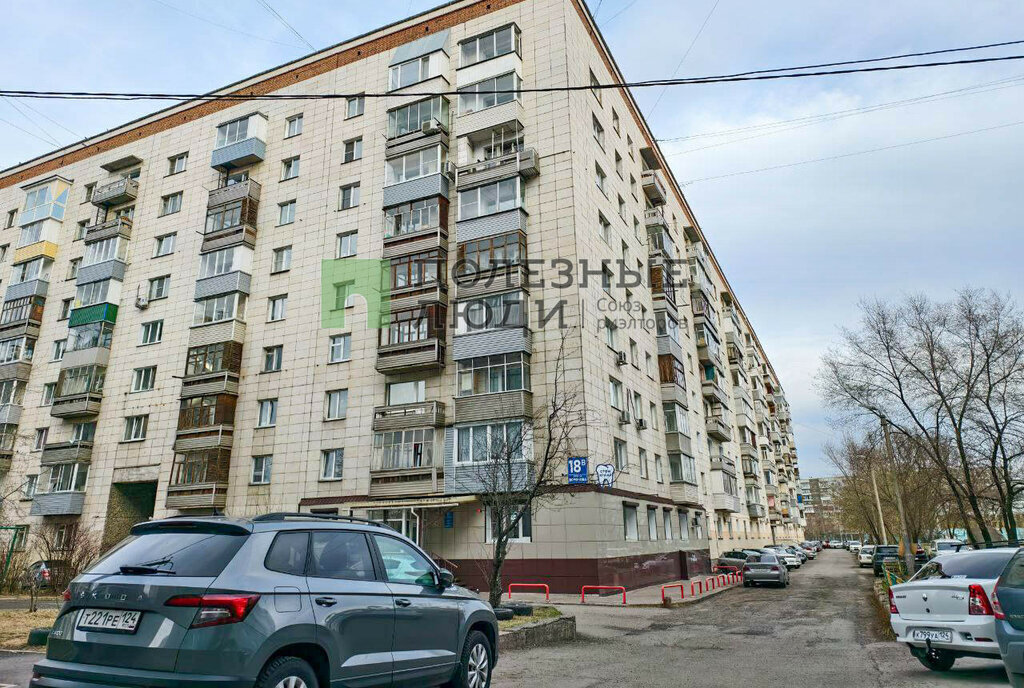 квартира г Красноярск Зеленая Роща ул Воронова 18в фото 1
