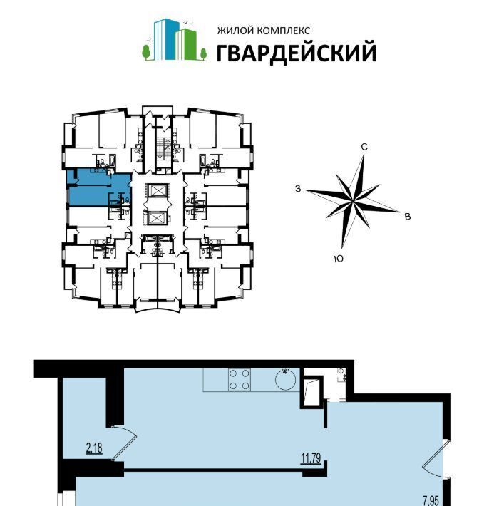 квартира г Владимир р-н Ленинский ул Всесвятская 3к/2 фото 1
