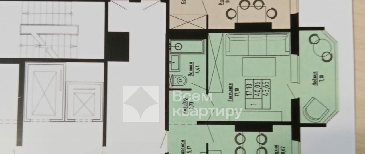 квартира г Новосибирск ул Николая Сотникова 36/1 Площадь Маркса фото 14