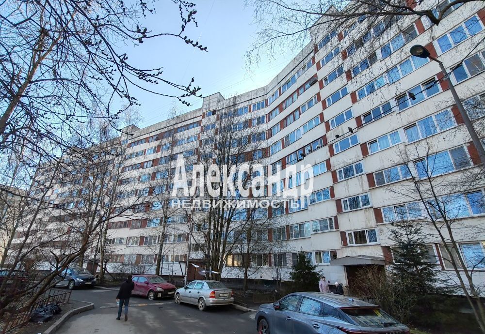 квартира г Санкт-Петербург метро Проспект Просвещения пр-кт Художников 24к/3 фото 17