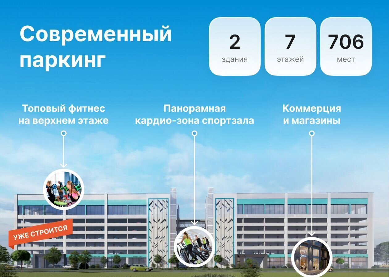 квартира г Краснодар р-н Прикубанский ул. Профессора Рудакова/Душистая/4-я Целиноградская, стр. 5 фото 2