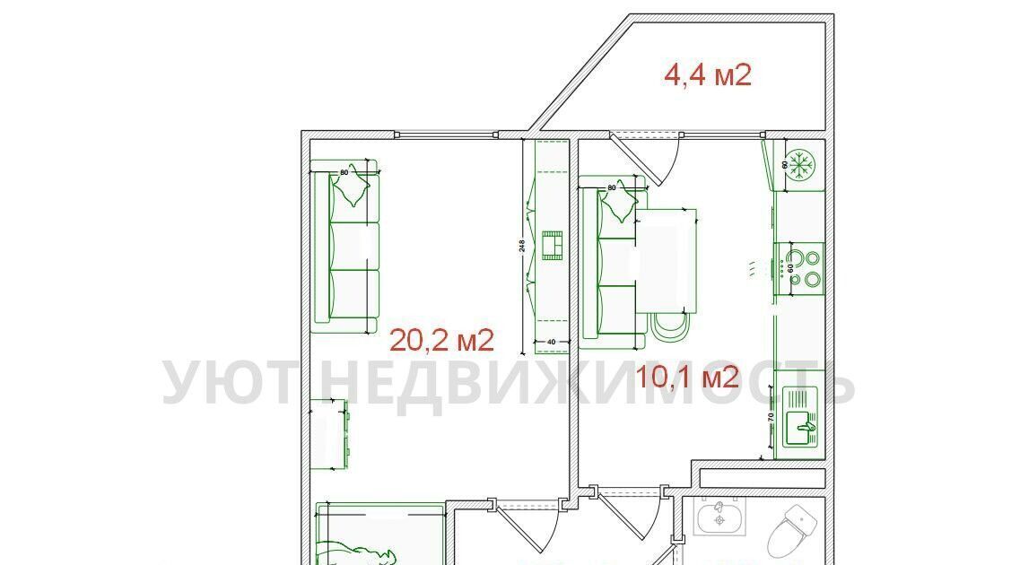 квартира г Москва ул Кузьминская 19 Котельники, Московская область фото 11