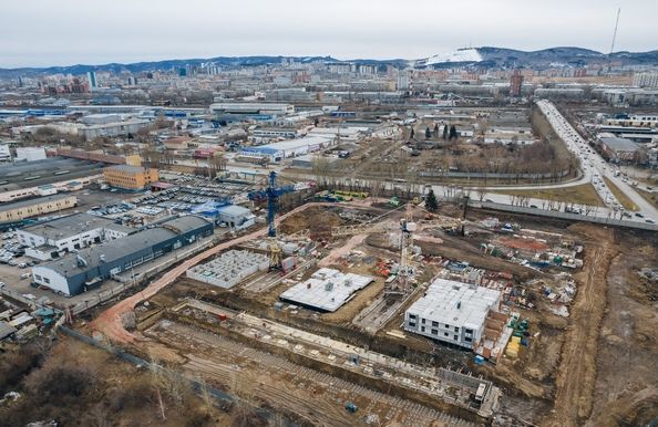 квартира г Красноярск р-н Октябрьский ул Калинина 1 фото 10
