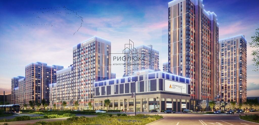 квартира г Екатеринбург Эльмаш ЖК Изумрудный Бор Проспект Космонавтов фото 2