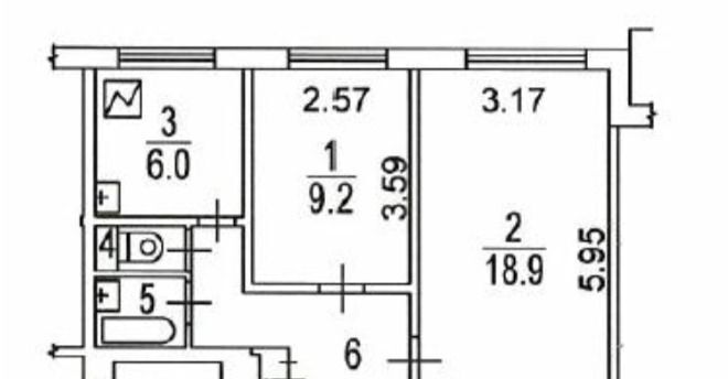 квартира г Москва метро Домодедовская проезд Борисовский 36к/3 фото 1