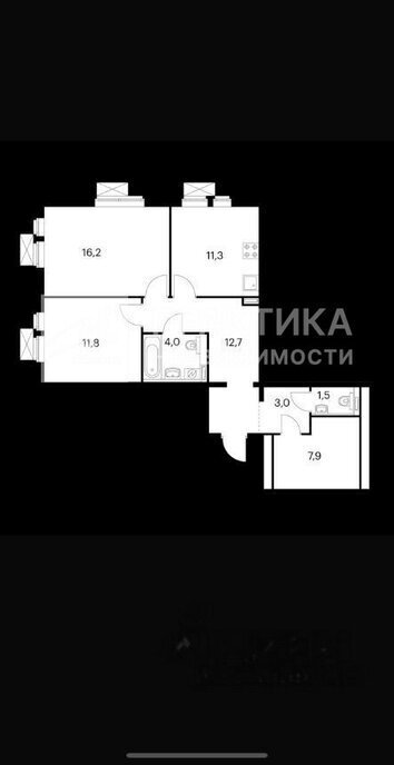 квартира г Москва метро Коммунарка ТиНАО пр-кт Куприна 24к/3 Потапово фото 2