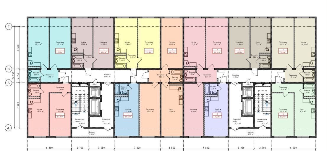 квартира г Махачкала р-н Кировский ул Даганова 139 Кировский внутригородской район фото 8