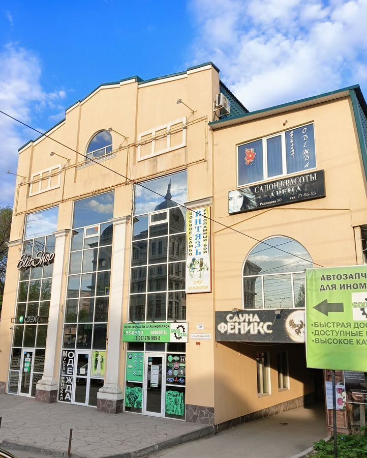 торговое помещение г Саратов р-н Волжский ул им Радищева А.Н. 50 фото 1