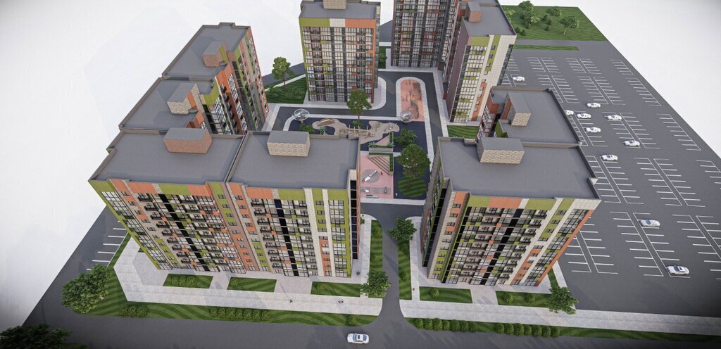 квартира г Краснодар ЖК «Европа-Сити» 1 жилой комплекс Европа Клубный Квартал 9 фото 3