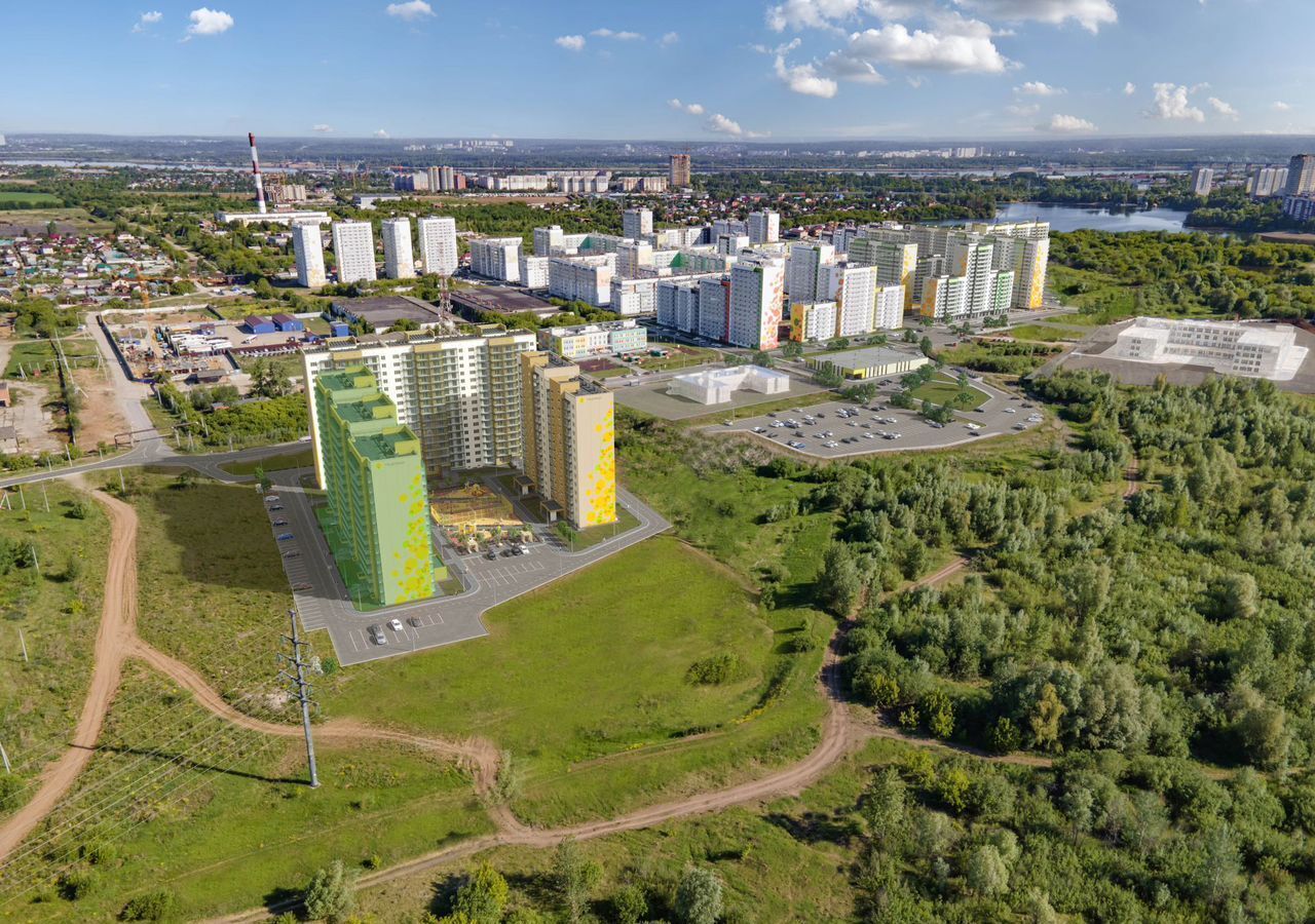 квартира р-н Пермский д Кондратово ул Н.М.Яблокова 2 фото 33