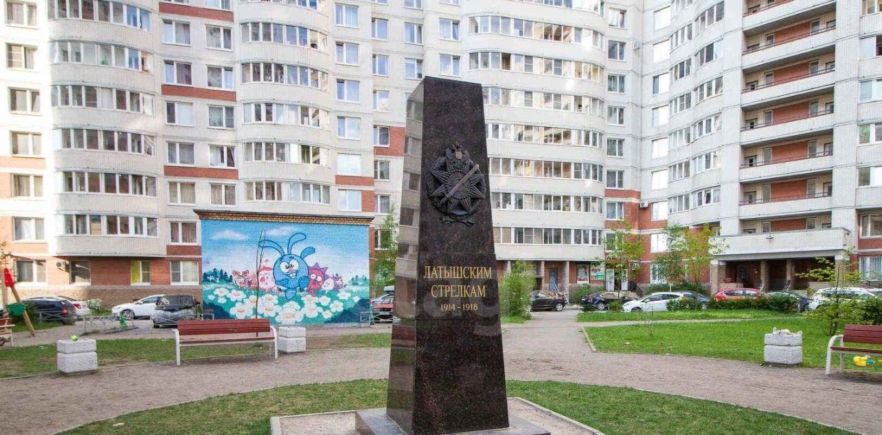 квартира г Санкт-Петербург метро Проспект Большевиков ул Латышских Стрелков 15к/1 фото 33