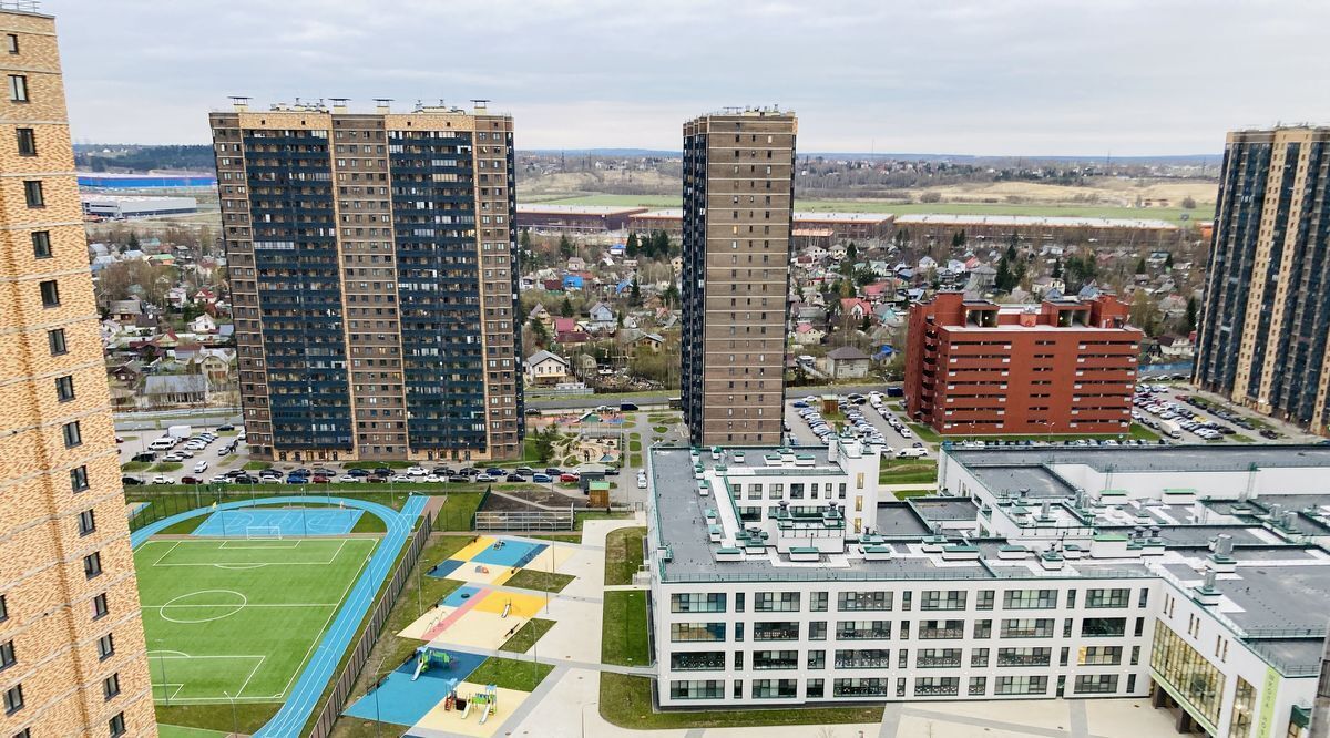 квартира г Санкт-Петербург п Парголово ул Заречная 50 метро Парнас фото 23
