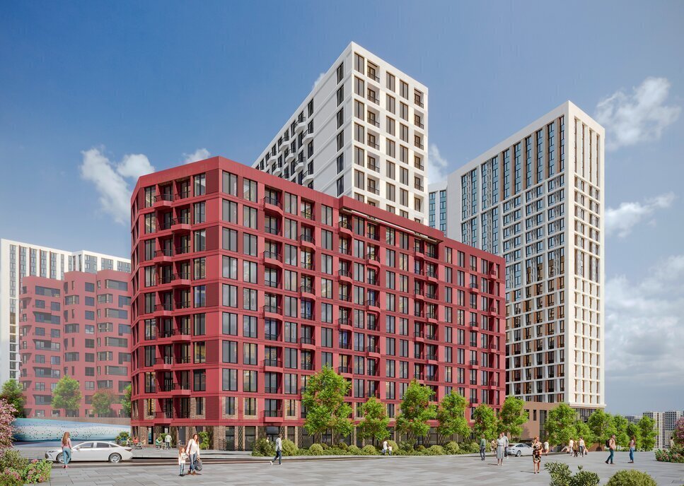 квартира г Москва п Сосенское п Коммунарка ул Бачуринская 11ак/1 метро Ольховая фото 4