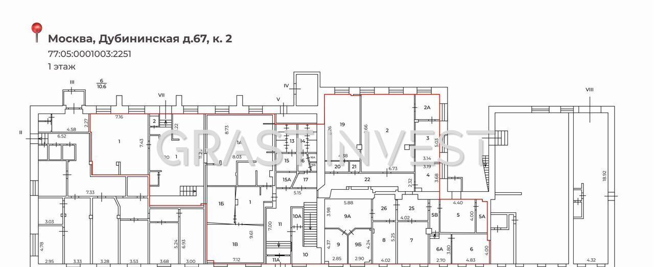 свободного назначения г Москва метро Тульская ул Дубининская 67к/2 фото 9