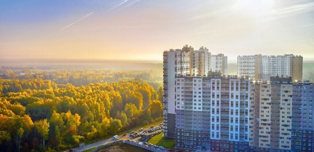квартира г Санкт-Петербург метро Девяткино р-н Красногвардейский муниципальный округ Полюстрово, жилой комплекс Цветной Город фото 17