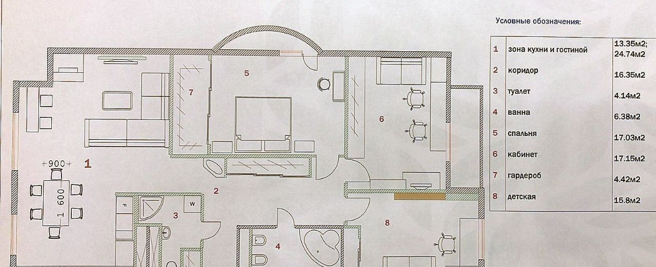 квартира г Москва метро ЦСКА ул Авиаконструктора Микояна 14к/3 фото 31