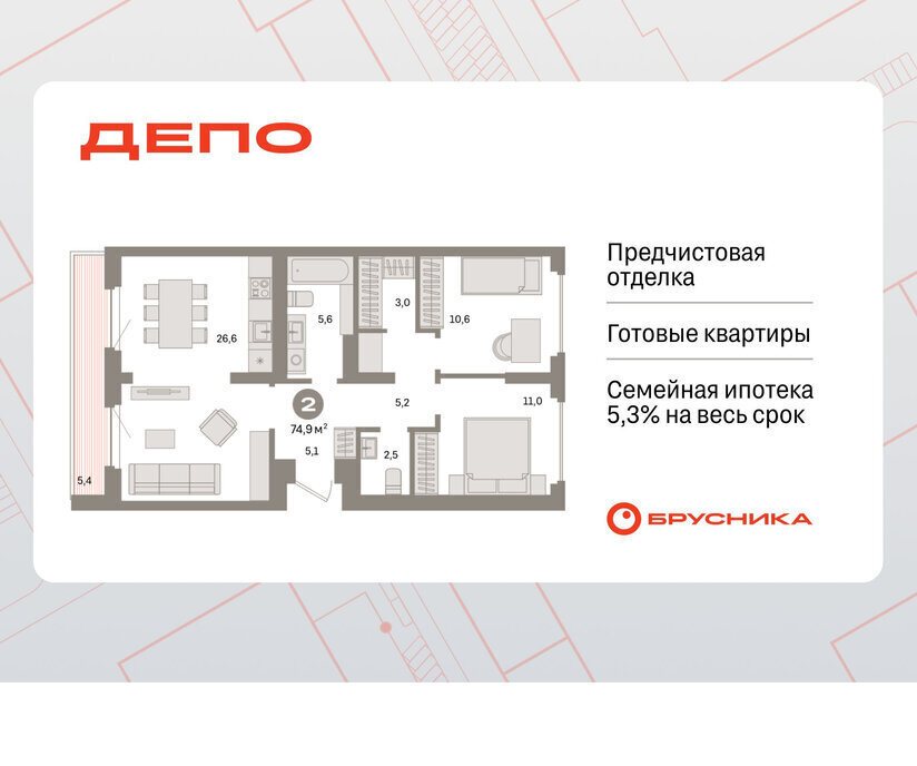 квартира г Екатеринбург Уральская Старая Сортировка ЖК Квартал Депо жилой район Сортировочный фото 1