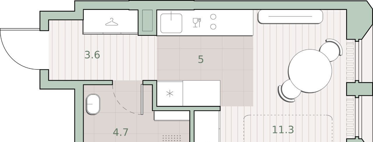 квартира г Москва метро Аминьевская Очаково ЖК "Среда на Лобачевского" к 5. 4.1 фото 1