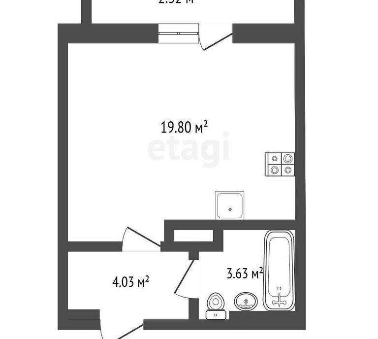 квартира г Ярославль ул Брагинская 18к/4 фото 1