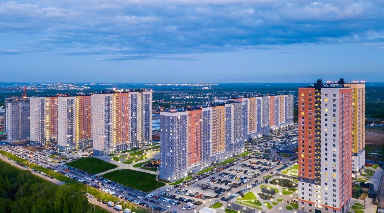 квартира г Нижний Новгород Горьковская ЖК КМ Анкудиновский Парк 50 д. Анкудиновка фото 4
