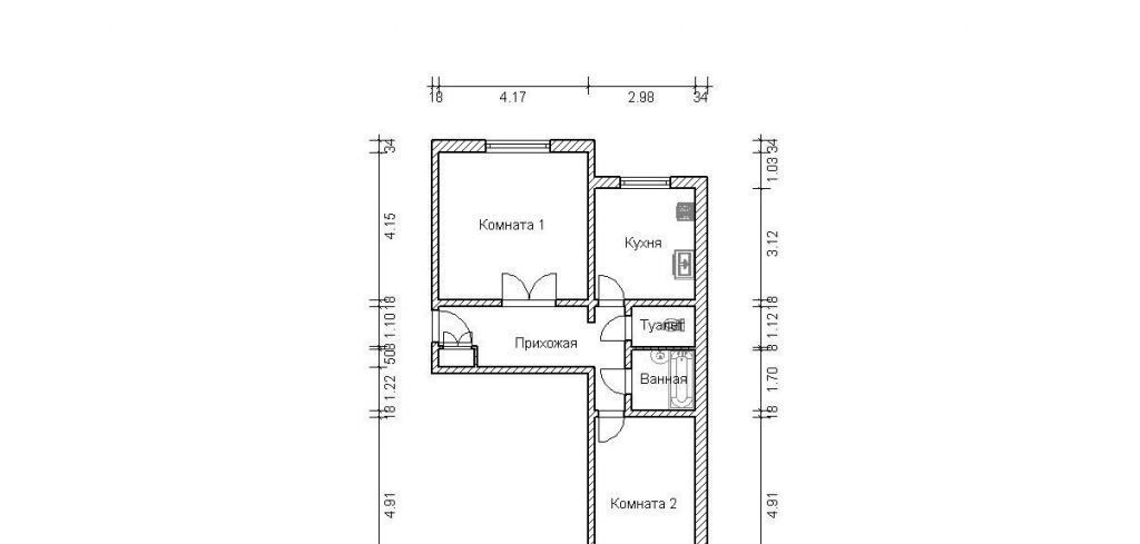 квартира г Москва метро Домодедовская проезд Борисовский 9к/3 фото 7