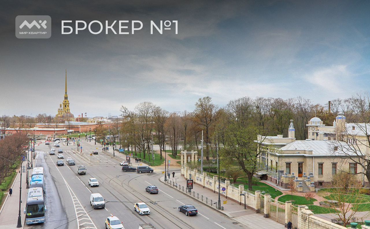квартира г Санкт-Петербург метро Горьковская ул Куйбышева 1/5 фото 18