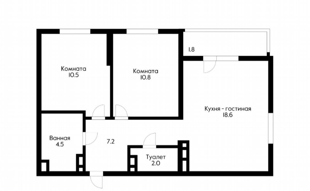 квартира г Краснодар р-н Карасунский ул Автолюбителей 1г/3 фото 16