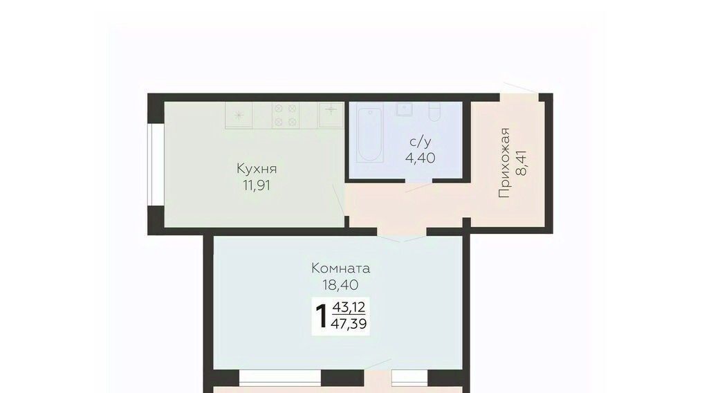 квартира г Самара п Мехзавод кв-л 3-й 8 Юнгородок фото 1