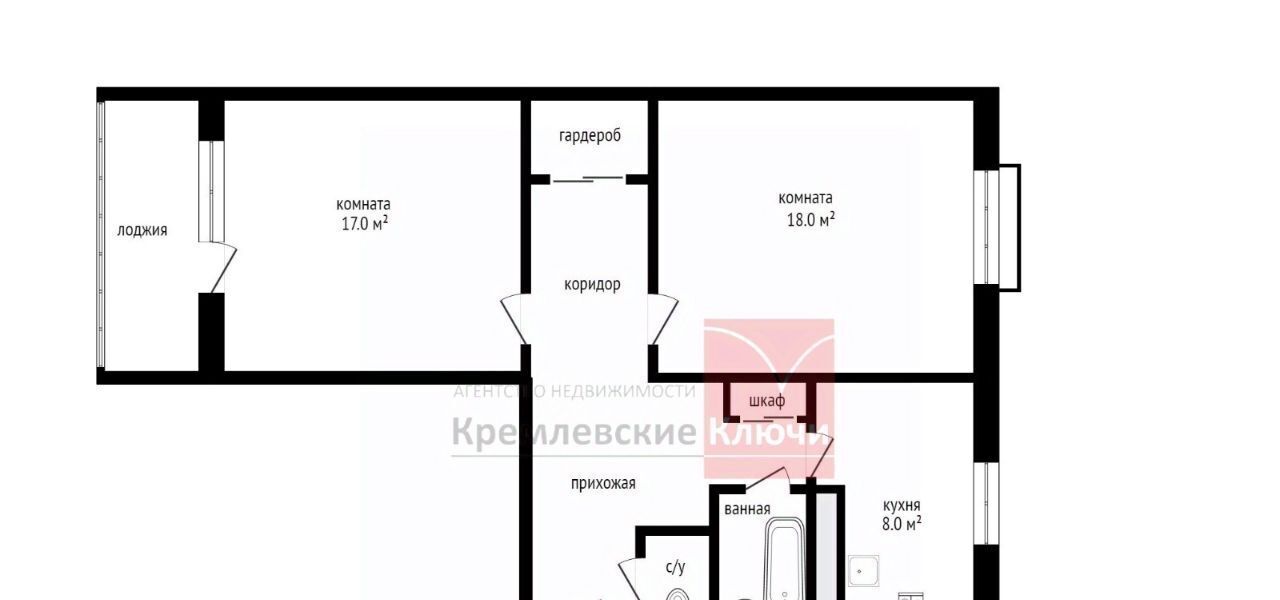 квартира г Москва проезд Серебрякова 3 Ботанический сад фото 2