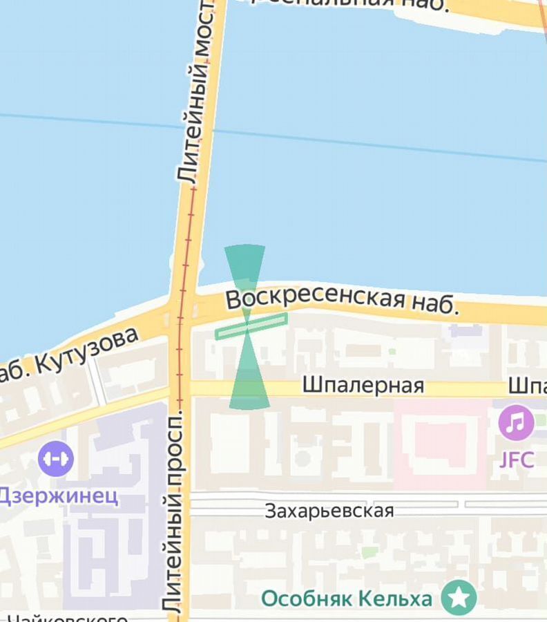 квартира г Санкт-Петербург метро Чернышевская наб Воскресенская 32 фото 2