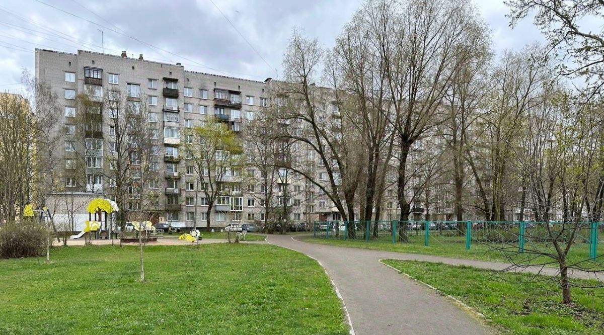 квартира г Санкт-Петербург метро Проспект Ветеранов ул Солдата Корзуна 7 фото 23