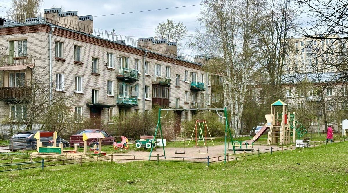 квартира г Санкт-Петербург метро Проспект Ветеранов ул Пограничника Гарькавого 53к/1 фото 28
