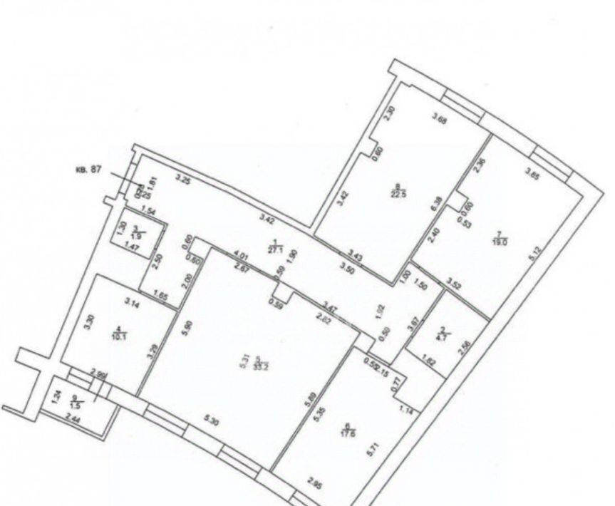 квартира г Казань Козья слобода ул Чистопольская 38 фото 1