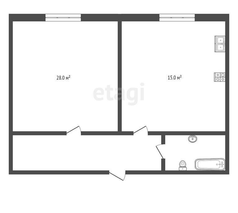 квартира г Ессентуки ул Очаровательная 3 фото 1