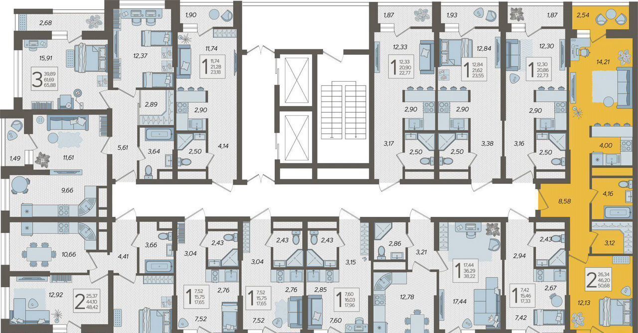 квартира г Сочи р-н Хостинский ул Ясногорская 16/2 корп. 10 фото 1