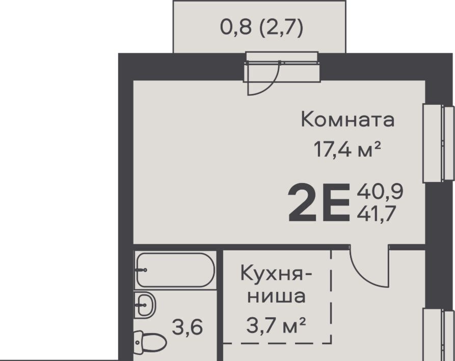 квартира г Пермь р-н Орджоникидзевский ул Вильямса 5а фото 1