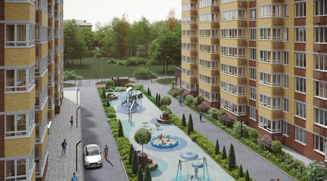 квартира г Ростов-на-Дону р-н Железнодорожный б-р Платова 12 ЖК «Сезоны» Три сквера фото 4