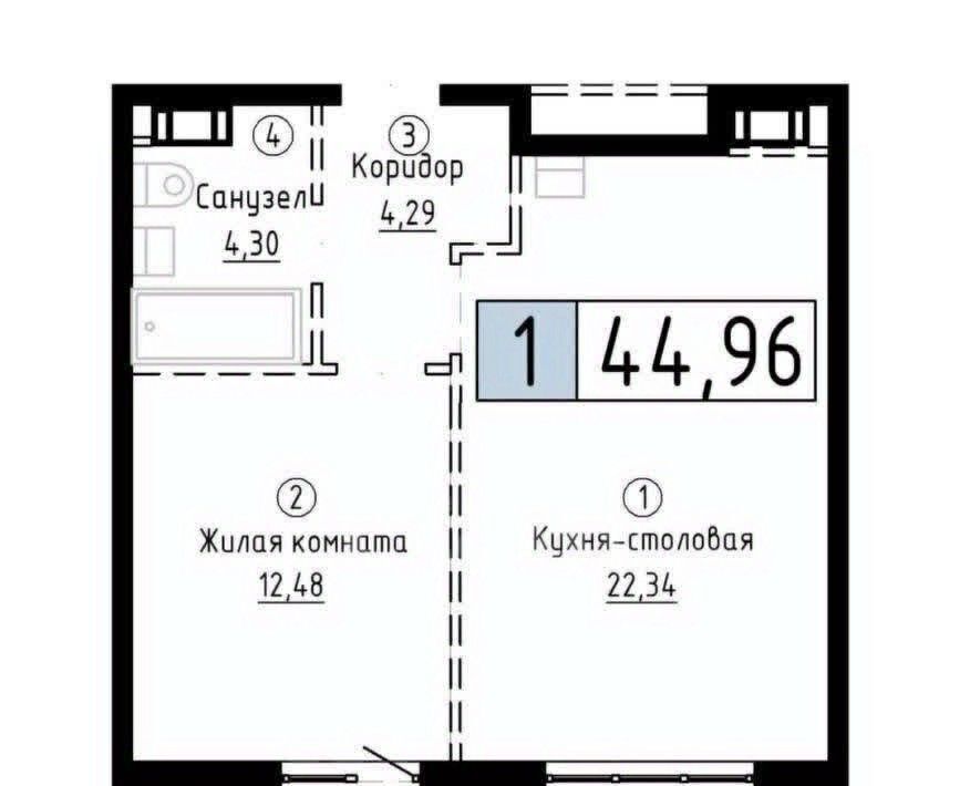 квартира г Хабаровск р-н Индустриальный пер Азовский 7 фото 2
