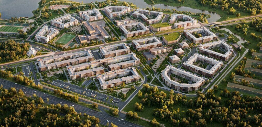 квартира г Санкт-Петербург п Шушары ЖК «Пулково Lake» метро Проспект Ветеранов фото 5