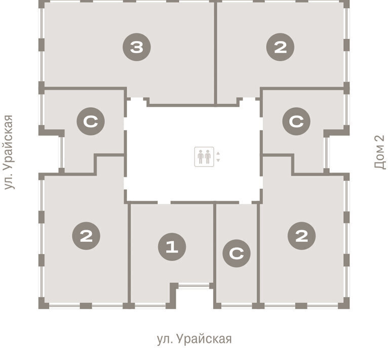 квартира г Тюмень ул Урайская фото 3