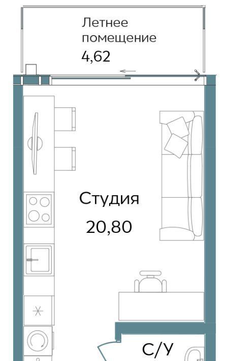 квартира г Саки ул Морская фото 1