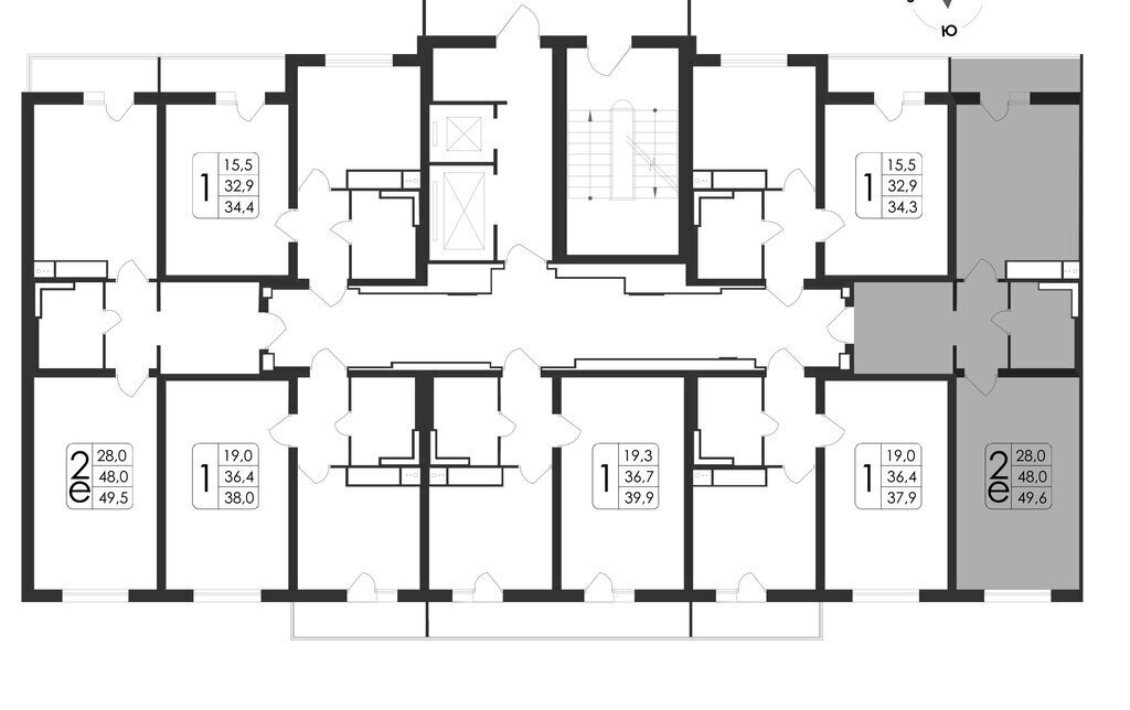 квартира г Воронеж ул Шишкова 140б/23 фото 15