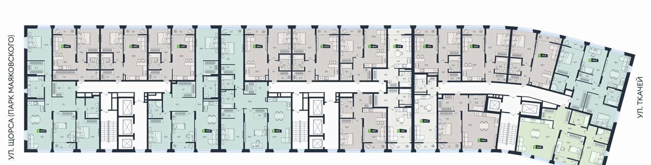 квартира г Екатеринбург Чкаловская ул Машинная 1в/2 фото 2