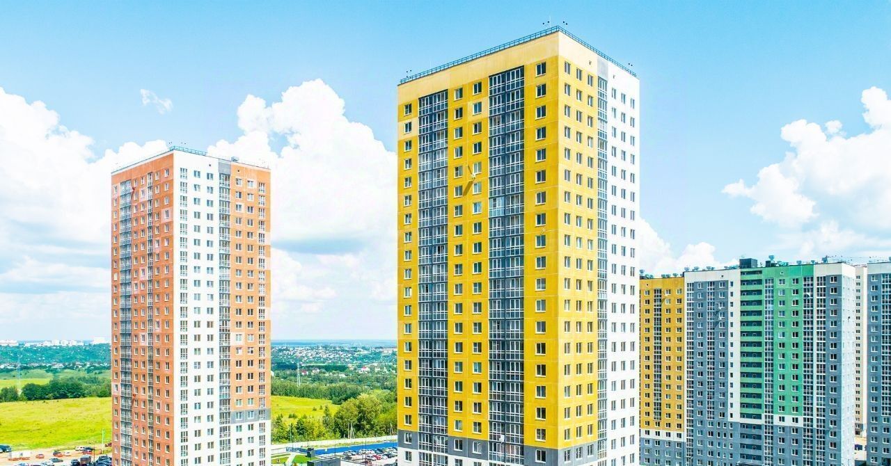 квартира г Нижний Новгород Горьковская ЖК КМ Анкудиновский Парк 50 д. Анкудиновка фото 3
