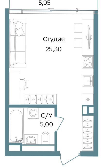 квартира г Саки курортный кластер Темпо фото 1