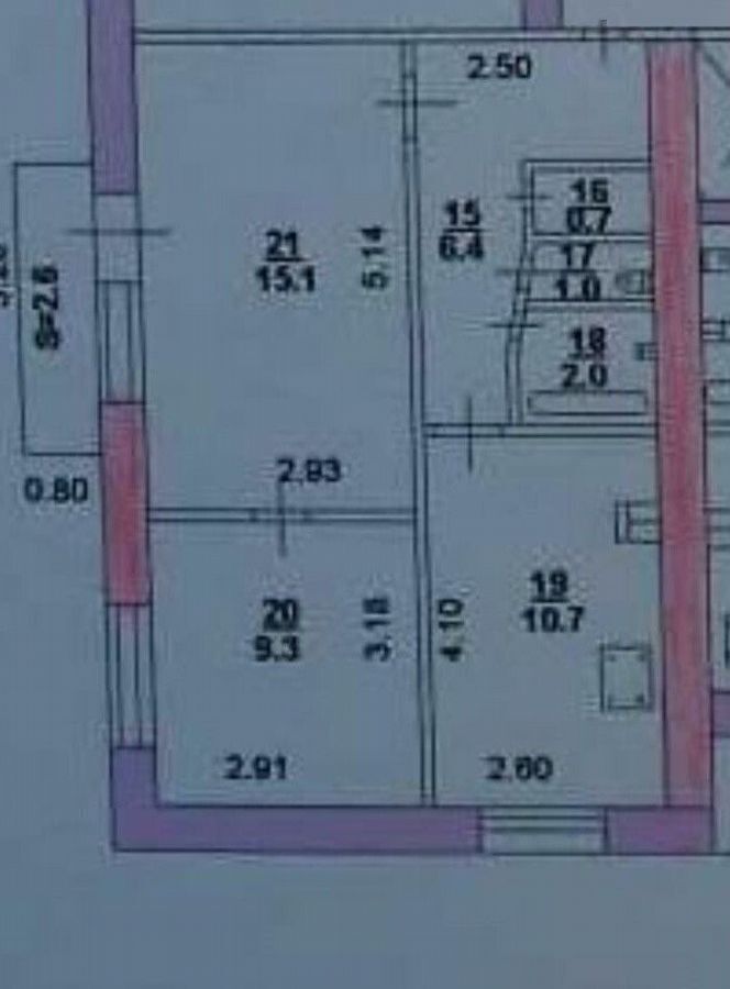 квартира г Ростов-на-Дону р-н Советский ул 2-я Краснодарская 80/13 фото 3