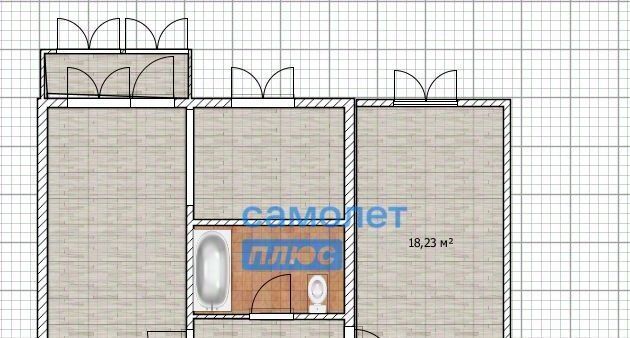 квартира г Бийск ул Владимира Короленко 37/2 фото 2