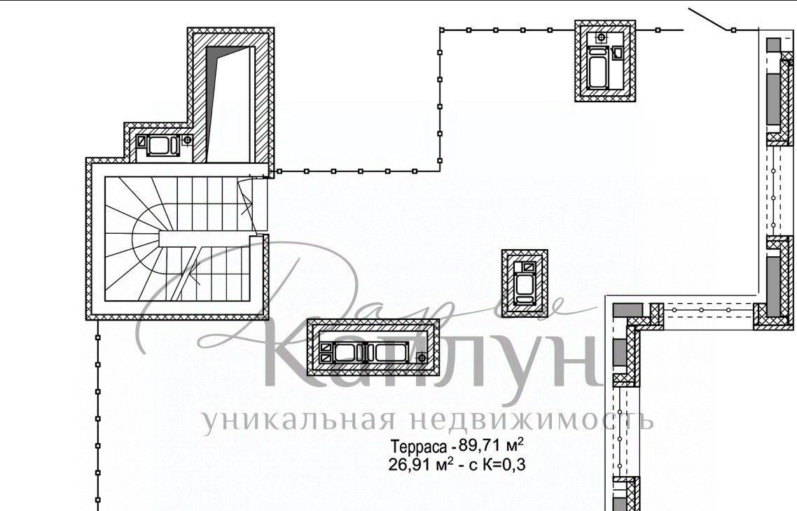 квартира г Нижний Новгород Горьковская ул 2-я Оранжерейная 4ак/2 фото 24