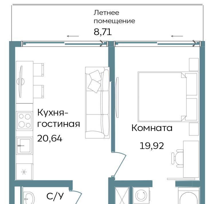 квартира г Саки ул Морская фото 1